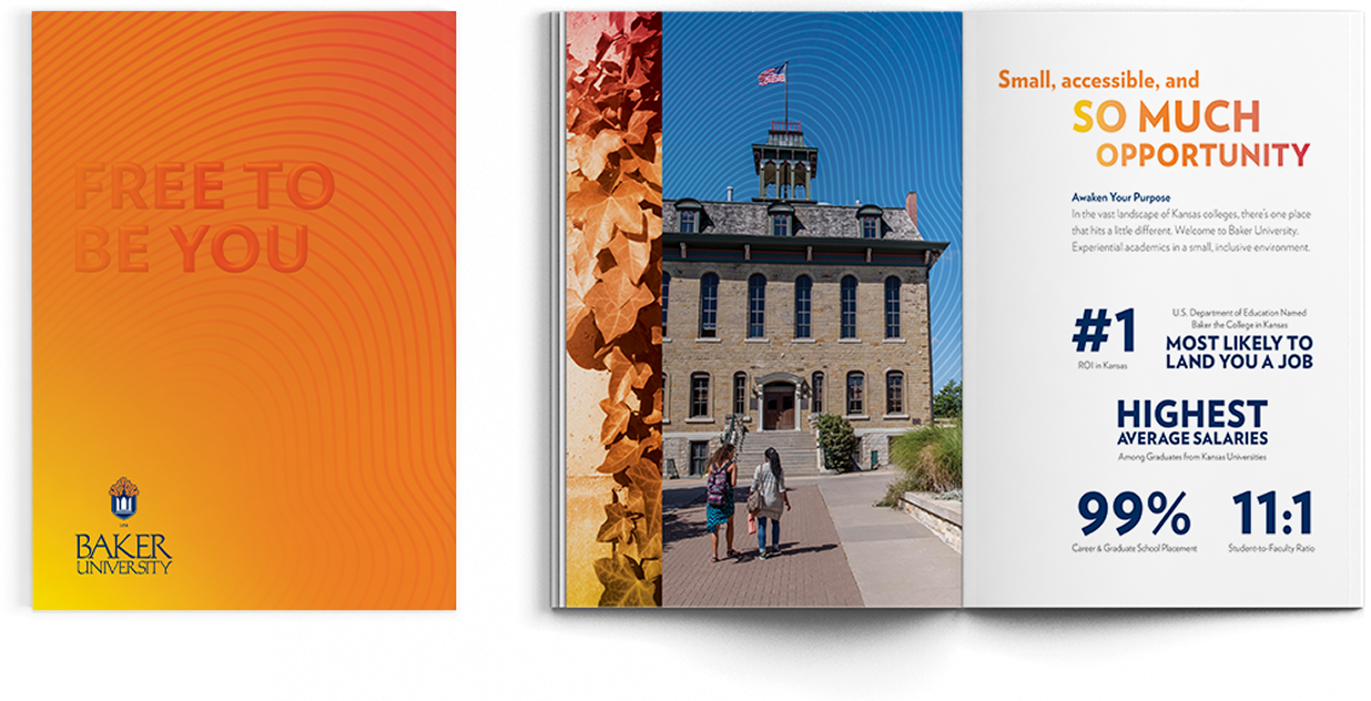 Baker University LookBook Mockup