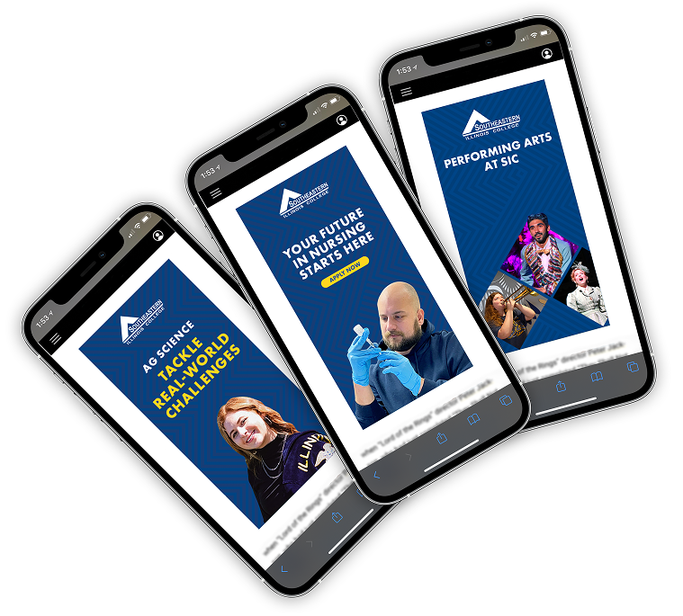 Southeastern Illinois College mobile examples